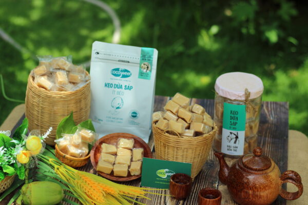 Kẹo dừa sáp ít béo Cocosweet