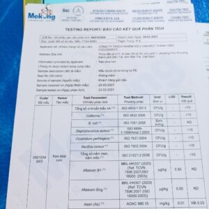 Kiểm nghiệm kẹo dùa non bến tre